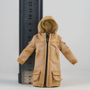 1/12 Scale 6-inch Female Action Figure Trench Coat Jacket