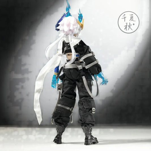 Mech Anime Girl 6 Inch Action Figure Clothes & Accessories Set