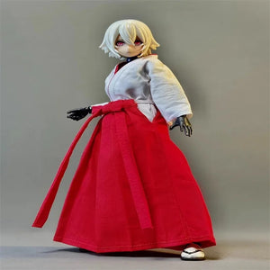 1/12 Scale Kimono Clothing Set For 6" Female Action Figures