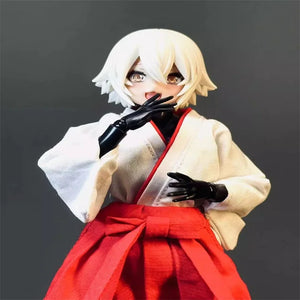 1/12 Scale Kimono Clothing Set For 6" Female Action Figures