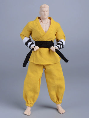 1/12 Scale Shaolin Monk Kung Fu Uniform for 6" Action Figures