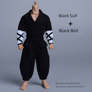 1/12 Scale Shaolin Monk Kung Fu Uniform for 6" Action Figures