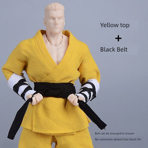 1/12 Scale Shaolin Monk Kung Fu Uniform for 6" Action Figures