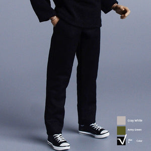1/12 Scale Sleeveless Hoodie & Pants For 6" Male Action Figures