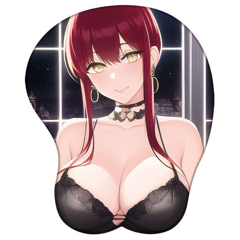 Large Anime Chainsaw Mouse Pad With Wrist Rest Makima Power Aki Denji  Design For PC Gaming, Laptop, And Desk Mouse Pad T230215 From Wangcai06,  $5.64
