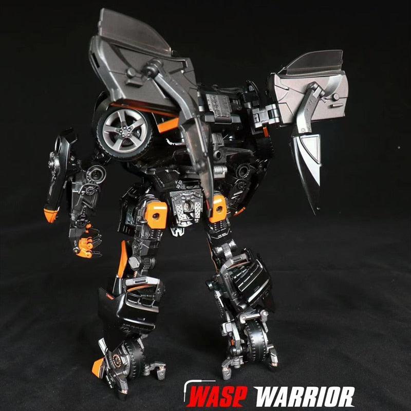 Custom Black Wasp Warrior Bumblebee 3rd Party Transformers MP Scale