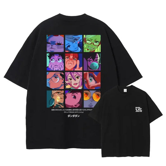 Dandadan Characters Shirt Vintage Oversized Style Anime Shirt