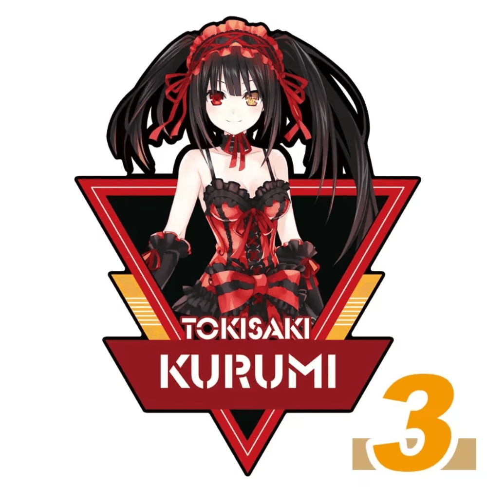 Date A Live Kurumi Tokisaki PC Case Sticker Anime Sticker Decals –  PriceFrack