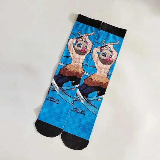 Demon Slayer Inosuke Anime Socks
