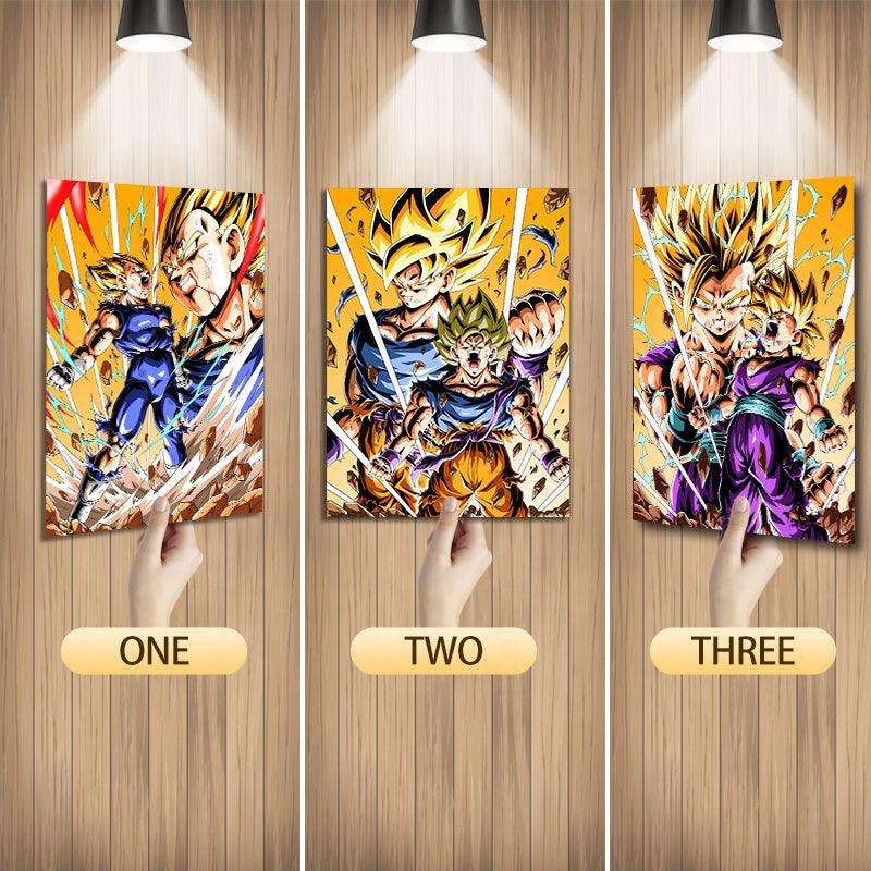Dragon Ball Z Goku Anime Wall Art
