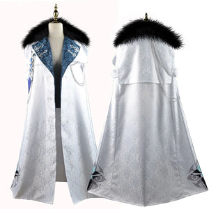 Genshin Impact Tartaglia & Fatui Cosplay Cloak Anime Costume With Scarf