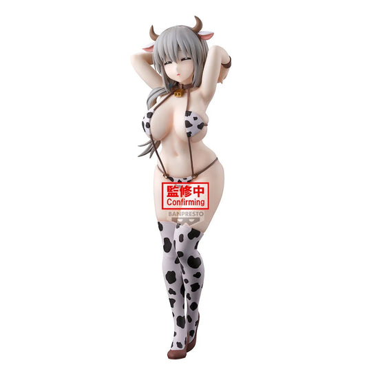 Uzaki-chan Wants to Hang Out! Tsuki Uzaki Cow Print Swimsuit Version Glitter & Glamours Figure