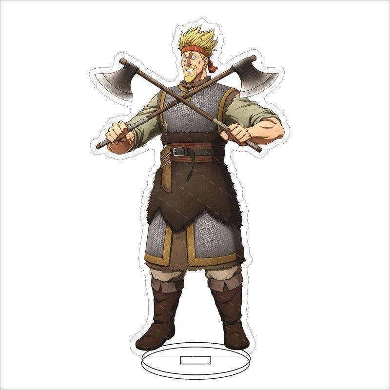 Vinland Saga Thorkell Anime Figure Acrylic Stand Desk Decor