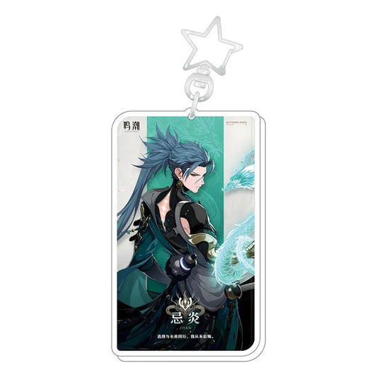 Wuthering Waves Jiyan Keychain Anime Bag Charm