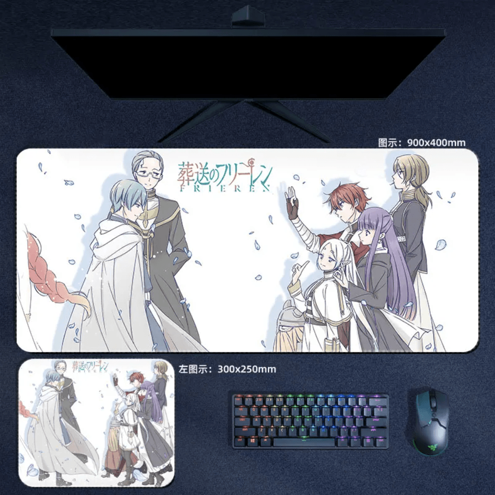 Frieren Beyond Journey's End Mouse Pad Large Anime Mouse Pad