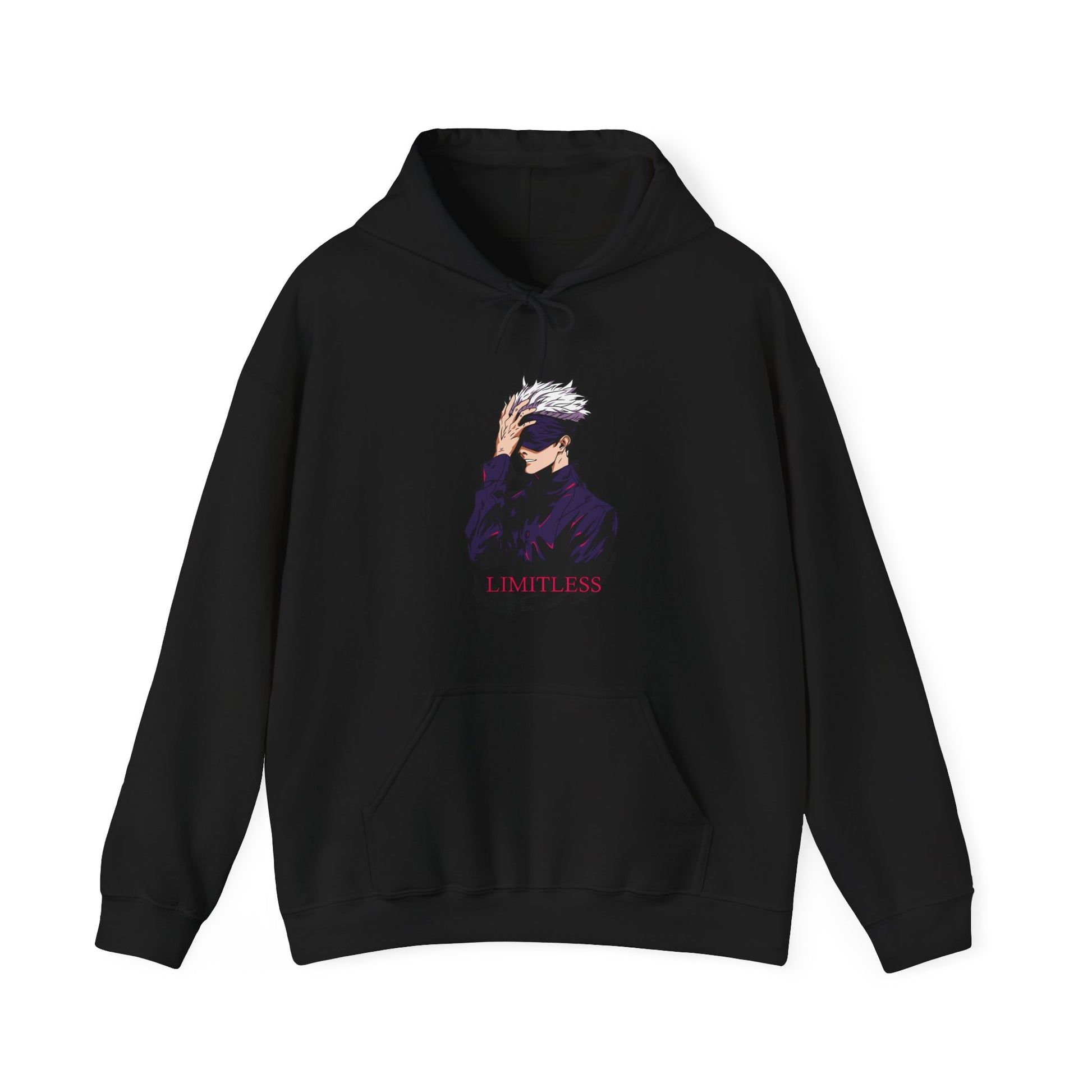 Jujutsu Kaisen Hoodie Satoru Gojo Purple Tech Premium Anime Hoodie