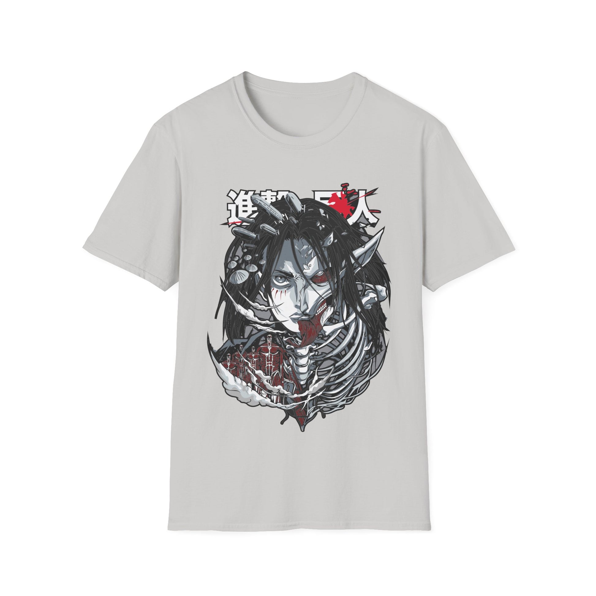 Attack on Titan Eren Shirt Custom Anime Shirt Graphic Tee