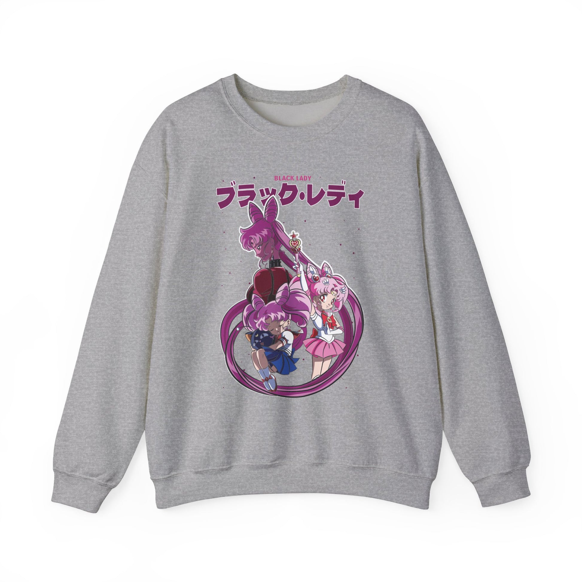 Sailor Moon Black Lady Sweatshirt Premium Anime Swetshirt