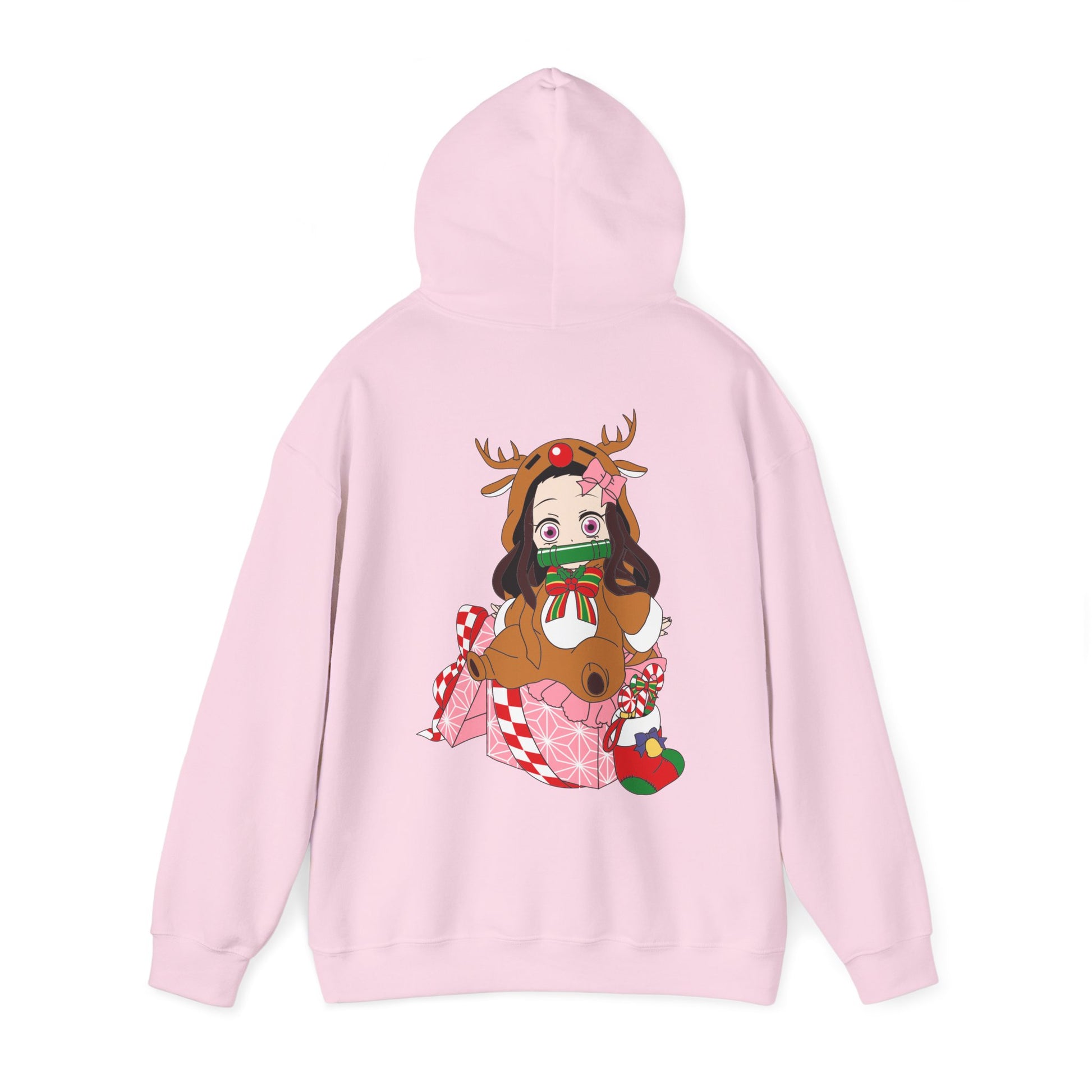 Demon Slayer Hoodie Chibi Nezuko Chirstmas Anime Hoodie