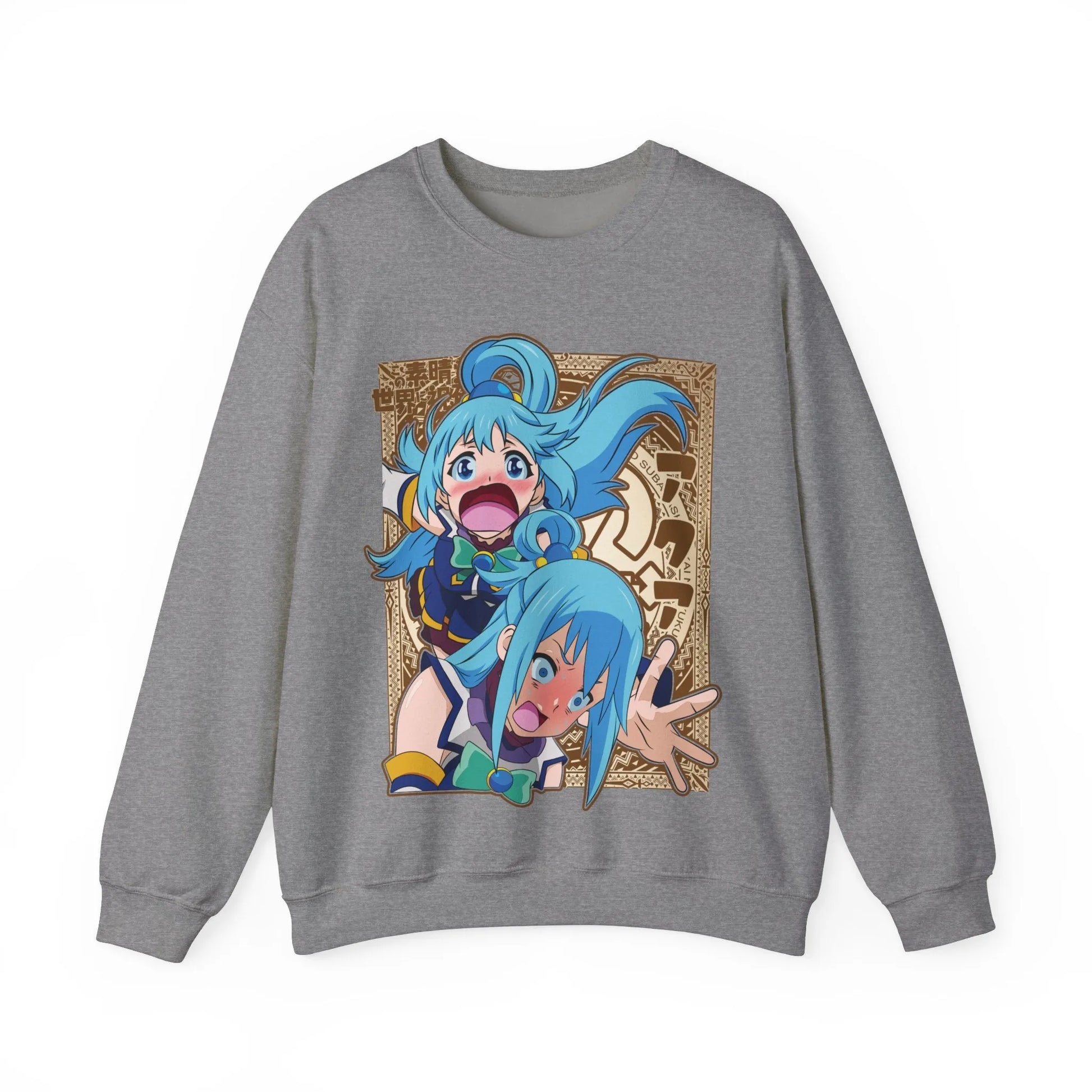 Konosuba Aqua Sweatshirt V1 Cozy Comfort Anime Sweatshirt