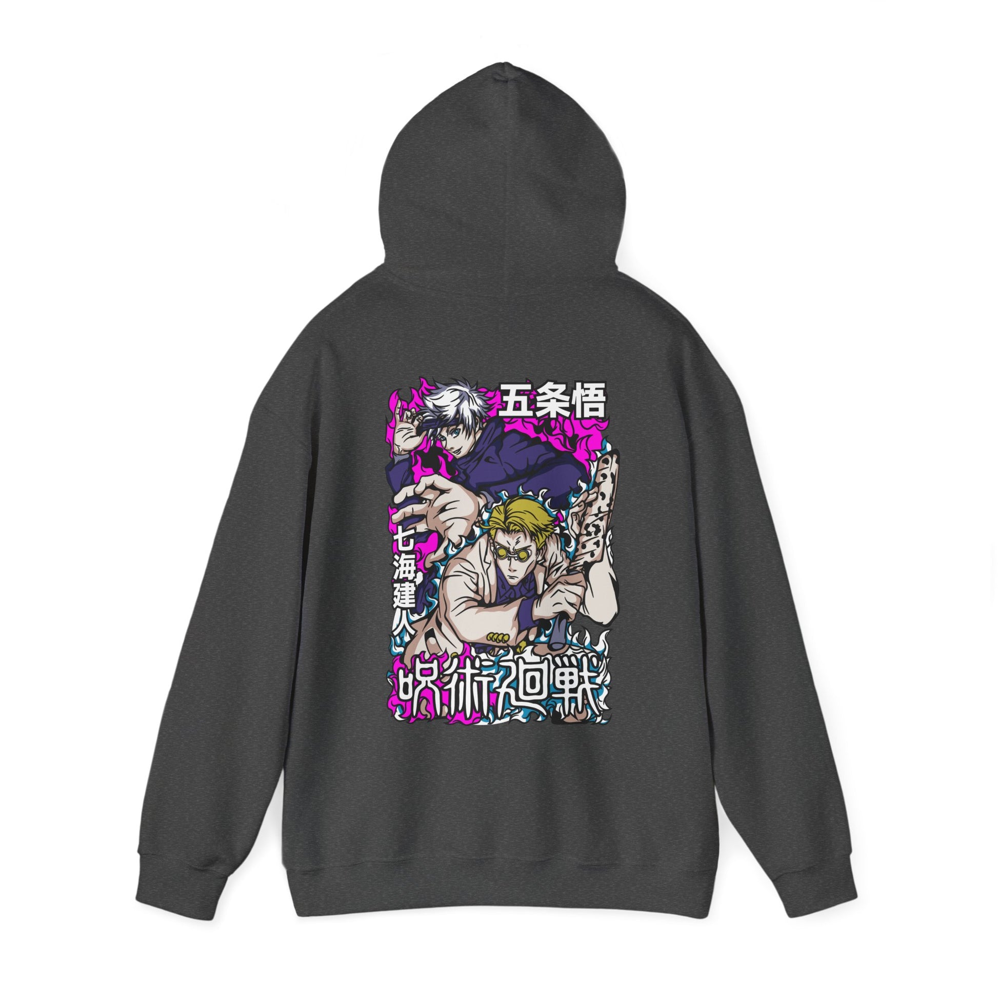 Jujutsu Kaisen Hoodie Gojo and Nanami Anime Graphic Hoodie