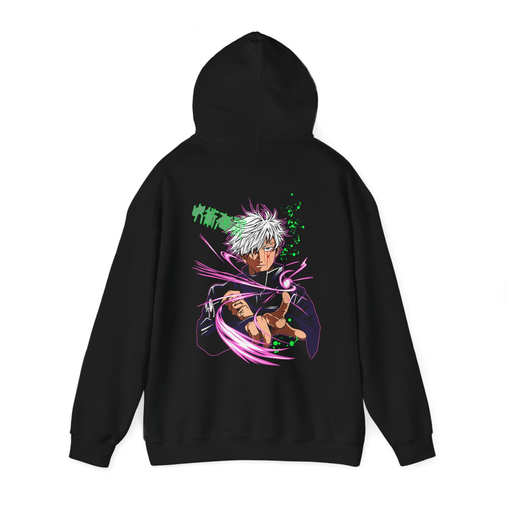 Jujutsu Kaisen Hoodie Satoru Gojo Purple Tech Premium Anime Hoodie