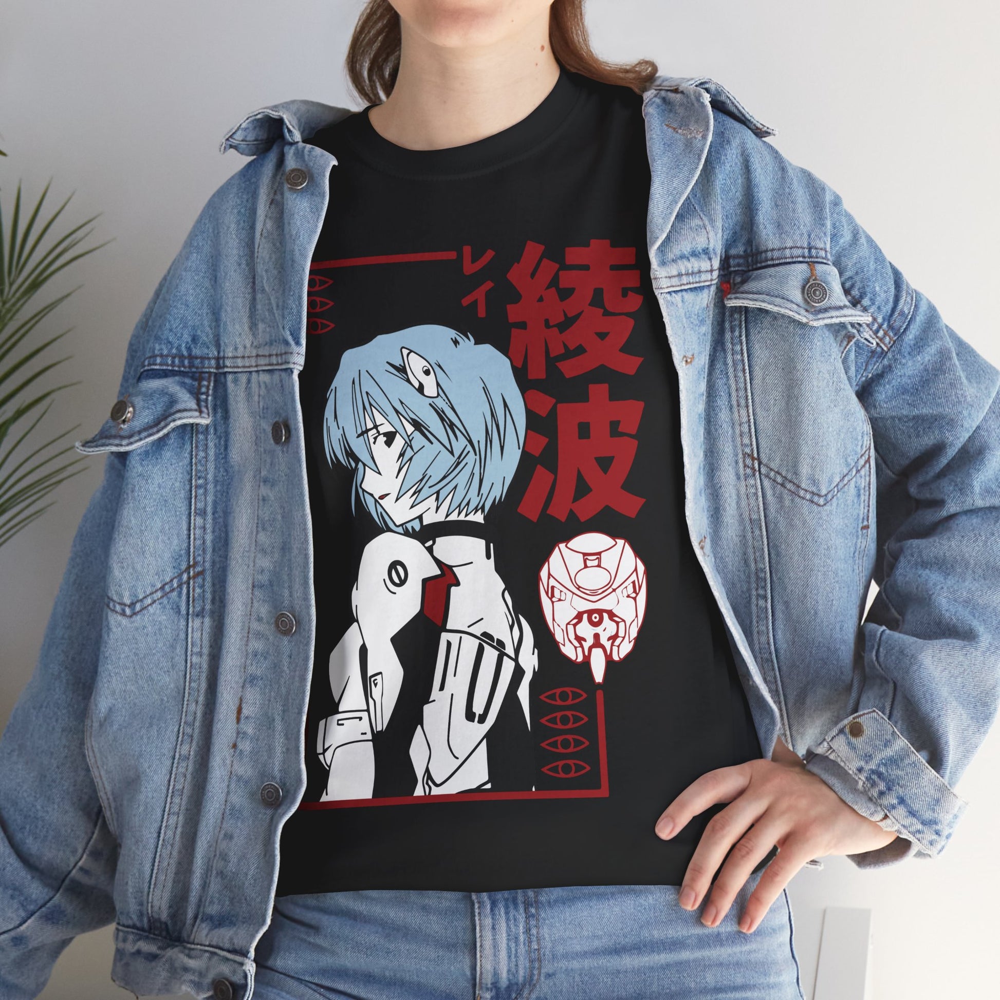 Neon Genesis Evanglion Shirt Rei Ayanami Premium Anime Shirt