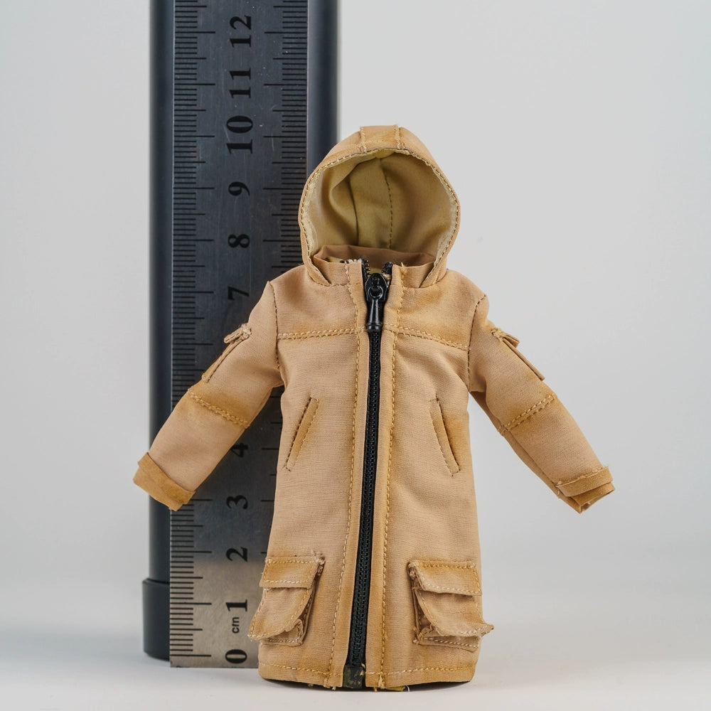 1/12 Scale 6-inch Female Action Figure Trench Coat Jacket