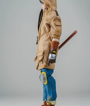 1/12 Scale 6-inch Female Action Figure Trench Coat Jacket