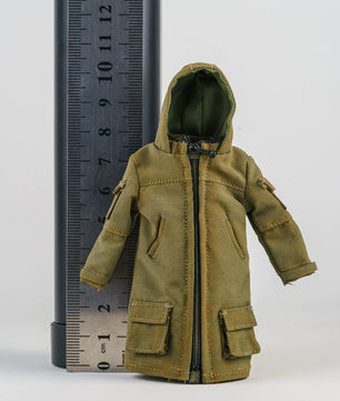 1/12 Scale 6-inch Female Action Figure Trench Coat Jacket