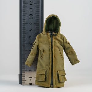 1/12 Scale 6-inch Female Action Figure Trench Coat Jacket