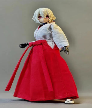 1/12 Scale Kimono Clothing Set For 6" Female Action Figures