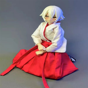 1/12 Scale Kimono Clothing Set For 6" Female Action Figures