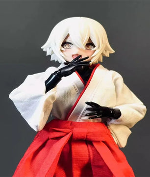 1/12 Scale Kimono Clothing Set For 6" Female Action Figures