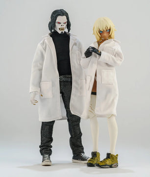 1/12 Scale Lab Coat Clothing Accessory For 6-Inch Action Figures