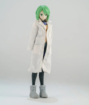 1/12 Scale Lab Coat Clothing Accessory For 6-Inch Action Figures