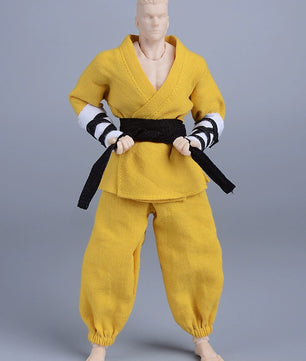 1/12 Scale Shaolin Monk Kung Fu Uniform for 6" Action Figures
