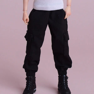 1/12 Scale Short-Sleeved T-shirt & Pants 6-Inch Female Action Figure Clothing