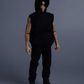 1/12 Scale Sleeveless Hoodie & Pants For 6" Male Action Figures