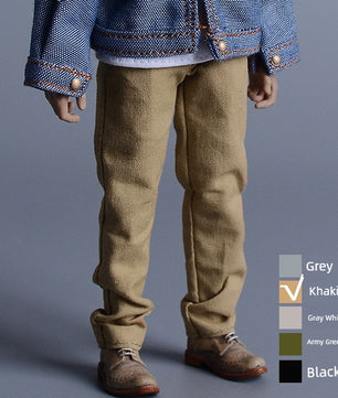 1/12 Scale Sleeveless Hoodie & Pants For 6" Male Action Figures