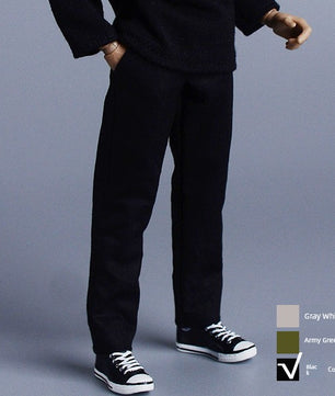 1/12 Scale Sleeveless Hoodie & Pants For 6" Male Action Figures