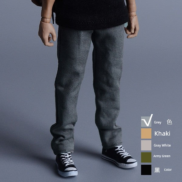 1/12 Scale Sleeveless Hoodie & Pants For 6" Male Action Figures