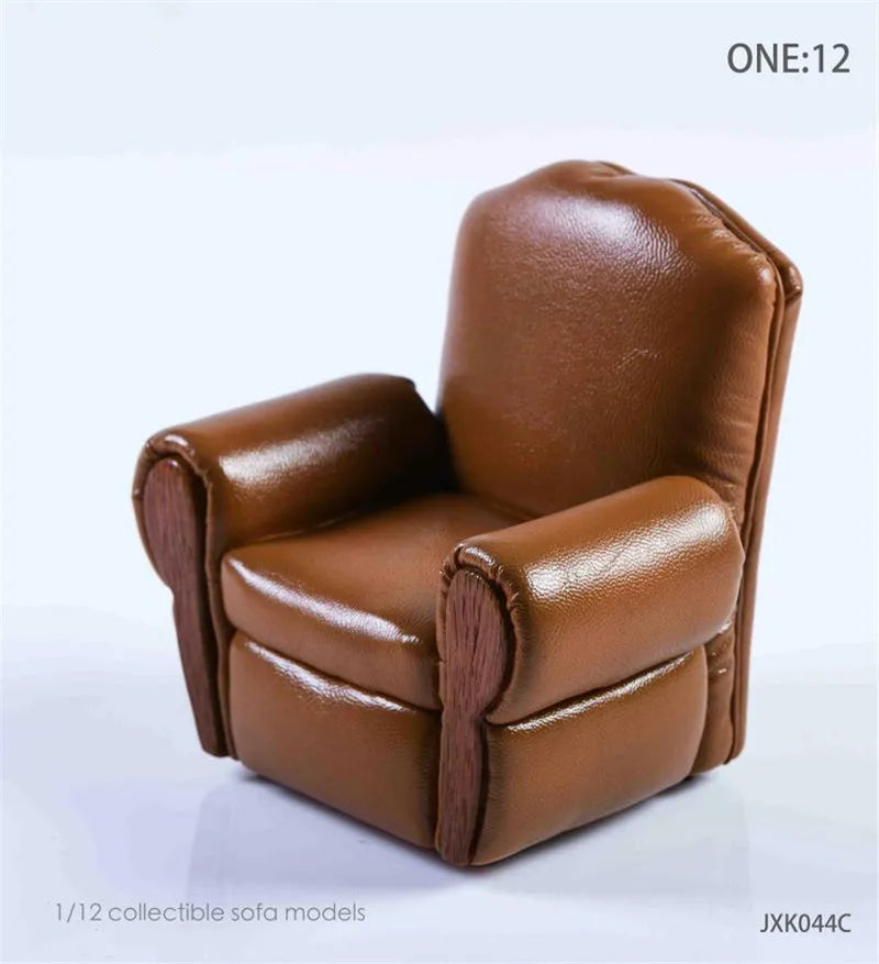 1/12 Scale Sofa Chair Furniture Prop Accessory For 6" Action Figure