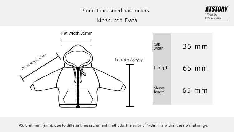 1/12 Scale Zipper Hoodie & Pants Set For 6" Male Action Figure
