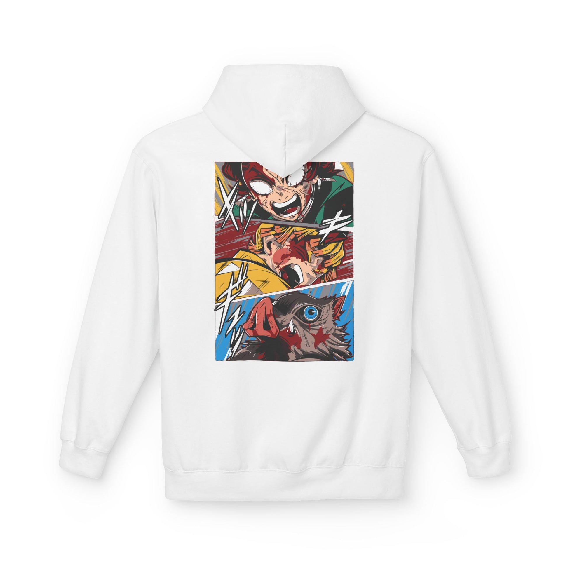 Demon Slayer Hoodie Midweight Softstyle Custom Anime Graphic Hoodie