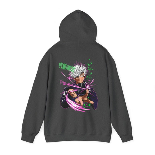 Jujutsu Kaisen Hoodie Satoru Gojo Purple Tech Premium Anime Hoodie