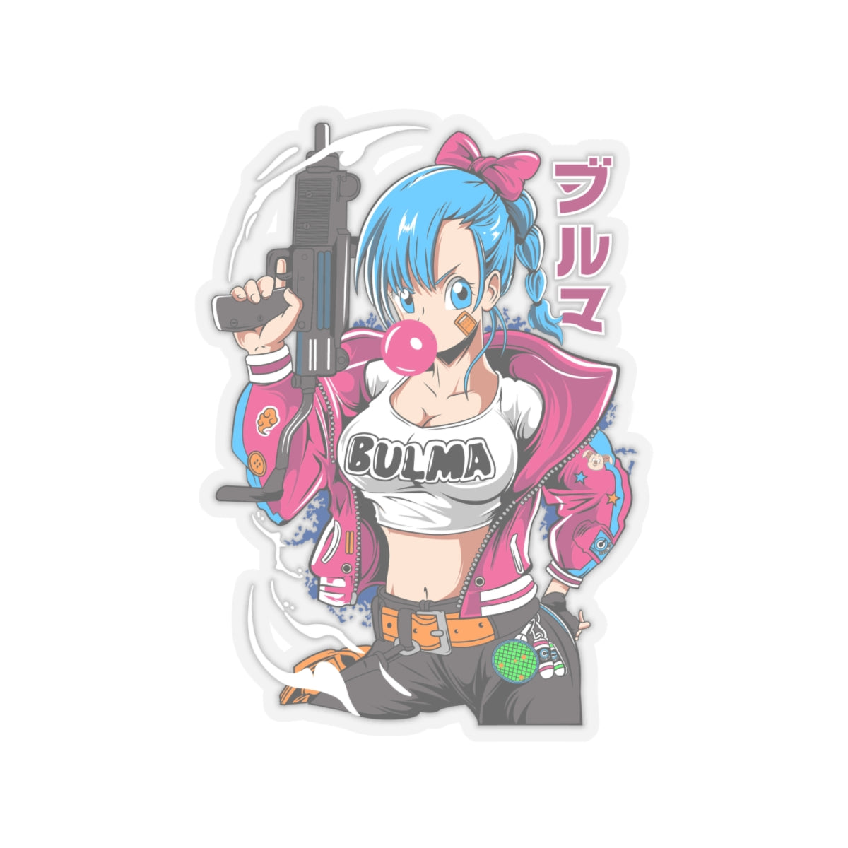 Dragon Ball Bulma Sticker Anime Decal