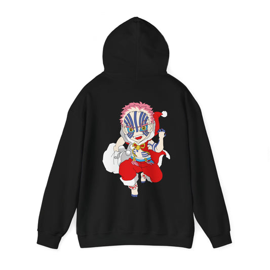 Demon Slayer Hoodie Chibi Akaza Chirstmas Anime Hoodie