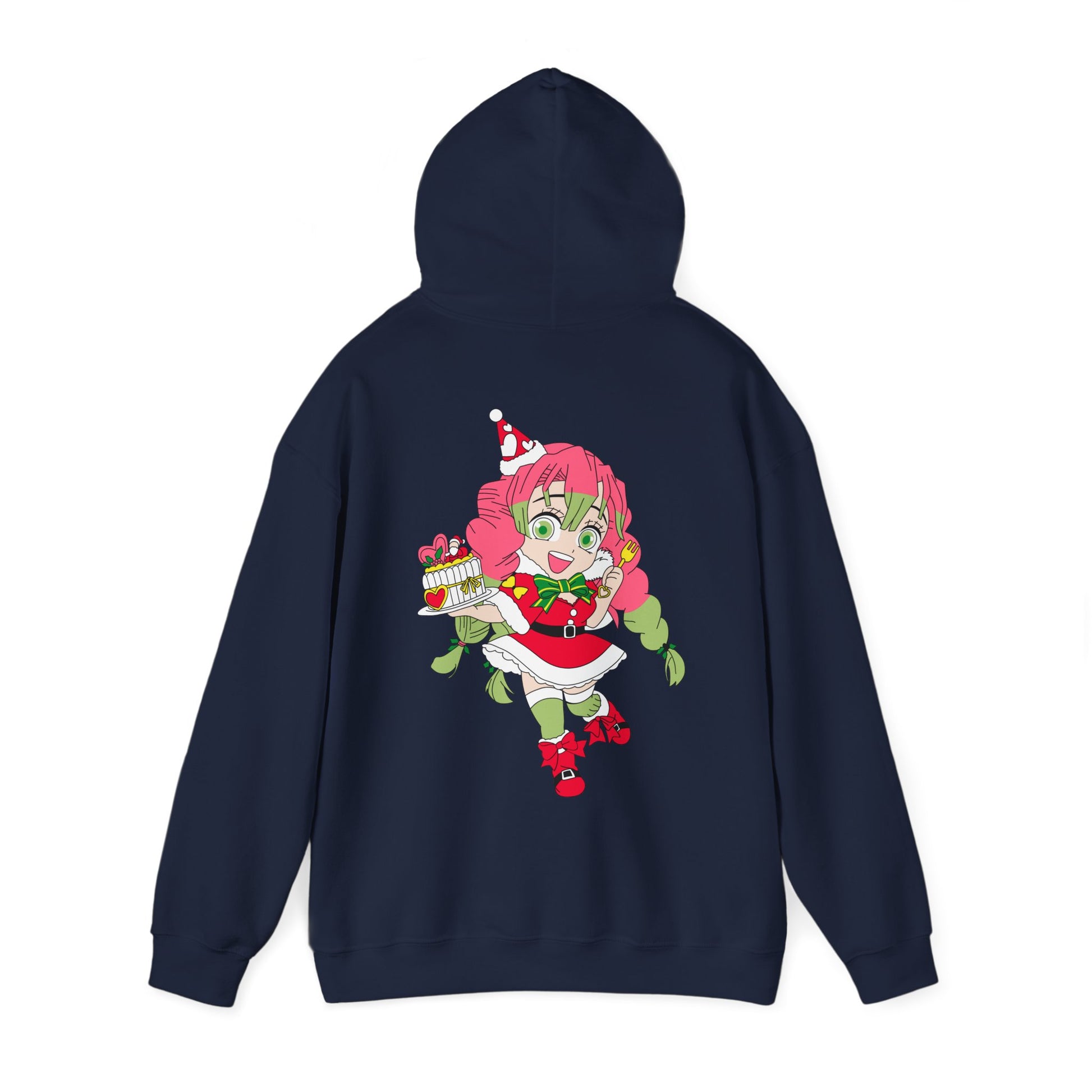 Demon Slayer Hoodie Chibi Mitsuri Kanroji Chirstmas Anime Hoodie