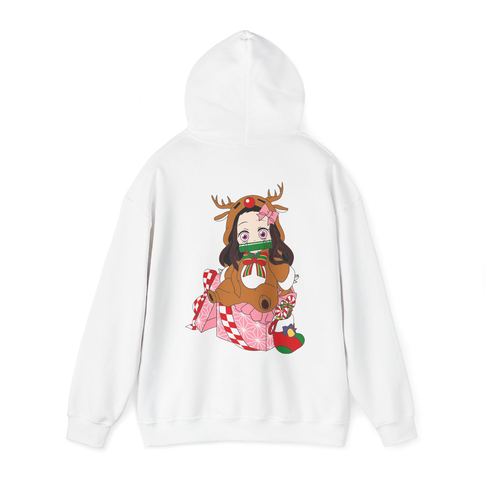 Demon Slayer Hoodie Chibi Nezuko Chirstmas Anime Hoodie